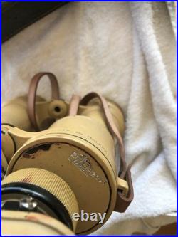 JUMELLES 1933 HUET PARIS 10 x 50 MARINE TROPICALISER un prisme cassé