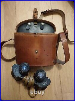 Jumelles Militaires Trinolux HUET PARIS MG = MINISTERE GUERRE 8x30 Officier WW2 Jumelles Militaires Trinolux HUET PARIS MG = MINISTERE GUERRE 8x30 Officier WW2