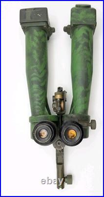 Jumelles binoculaires périscope 12x50 armée française militaria ww2 / HUET MG