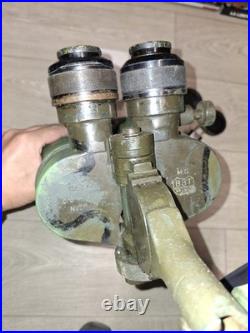 Jumelles binoculaires périscope 12x50 armée française militaria ww2 / HUET MG