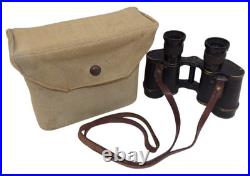 Jumelles d'officier avec étui BEF GB WW2 anglais