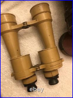 KRIEGSMARINE DIENSTGLAS JUMELLES 1933 HUET PARIS 10 x 50 pour pieces