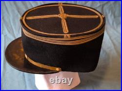 Képi 1930 capitaine troupe coloniale France 1940 44 marsouin bigor