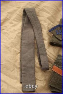 Kit accessoires d'uniforme pour reconstitution WW2 France 1939 1940