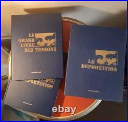 LA DEPORTATION ET LE GRAND LIVRE DES TEMOINS AVEC COFFRET. Nazisme 2nde Guerre