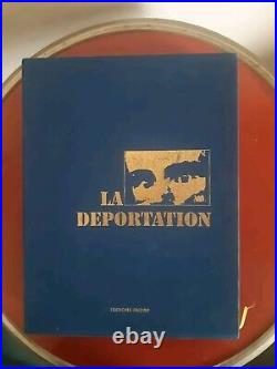 LA DEPORTATION ET LE GRAND LIVRE DES TEMOINS AVEC COFFRET. Nazisme 2nde Guerre