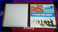 LA DEUXIEME GUERRE MONDIALE 1939-1945 Coffret 5 vinyles 33t et livret 1962