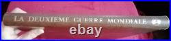 LA DEUXIEME GUERRE MONDIALE 1939-1945 Coffret 5 vinyles 33t et livret 1962