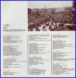 LA DEUXIEME GUERRE MONDIALE 1939-1945 Coffret 5 vinyles 33t et livret 1962