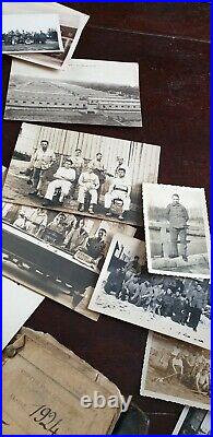 LOT DE PAPIERS MILITAIRE DU 6e TIRAILLEURS CARTES PHOTOS MEDAILLE LIVRET WW2
