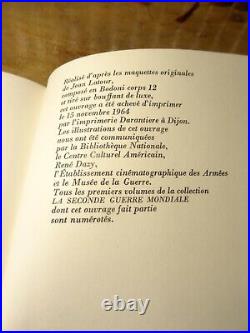 La 2nde Guerre Mondiale complet 18 t. Ed. Saint Clair 1964 18 Vol. Reliés