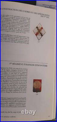 Le Grand Livre des Insignes LEGION ETRANGERE T. Szecsko 1991 numéroté ORIGINAL