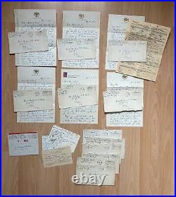 Lettres Raymond T Weidner 36th ID KIA 1944 Remiremont US Army WWII