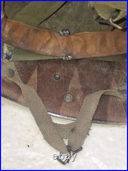 Liner Casque Para US WW2 Parachutiste Normandie Debarquement Nominatif Insigne