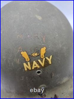 Liner Sous casque américain M1 Navy personnalisé WW2 wwii militaria militaire
