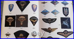 Livre Insignes TAP Parachutistes Malcros 1983 Dédicacé Edition Originale N°45