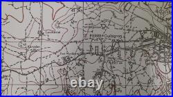 Lot 11 Cartes Us ww2 Festung Brest Conquet Crozon 1944 repro