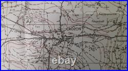 Lot 11 Cartes Us ww2 Festung Brest Conquet Crozon 1944 repro