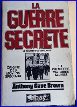 Lot 12 Livres Histoire Militaire & Guerres WWII, Espionnage, Algérie