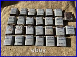 Lot 26 boites insecticides + carton US WW2