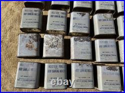 Lot 26 boites insecticides + carton US WW2