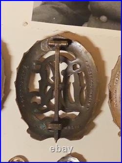 Lot 3 Insignes des SPORT Allemand différents ALLEMAND 100% WW2