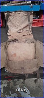 Lot 5 Sac Allemand à dos militaria Peau De Vaches 39 45