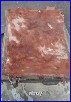 Lot 5 Sac Allemand à dos militaria Peau De Vaches 39 45