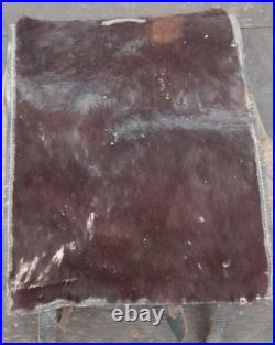 Lot 5 Sac Allemand à dos militaria Peau De Vaches 39 45