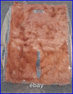 Lot 5 Sac Allemand à dos militaria Peau De Vaches 39 45