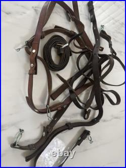 Lot 7 Cuir Armée Suisse Militaria Bretelle Fusil Vetterli K31 Fass57 Ordonnance