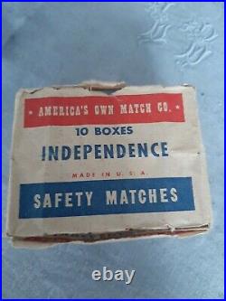 Lot Boites Allumettes US Army Dday Libe Liberation Date 1941 Superbe