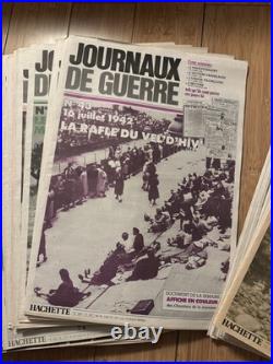 Lot Complet 72 JOURNAUX de GUERRE 1939/1945 WW2 39/45