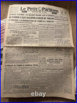 Lot Complet 72 JOURNAUX de GUERRE 1939/1945 WW2 39/45 Lot Complet 72 JOURNAUX de GUERRE 1939/1945 WW2 39/45