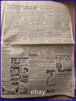 Lot Complet 72 JOURNAUX de GUERRE 1939/1945 WW2 39/45