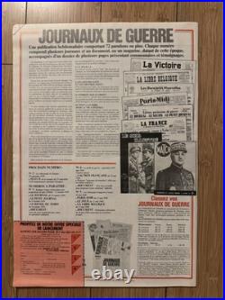 Lot Complet 72 JOURNAUX de GUERRE 1939/1945 WW2 39/45