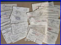 Lot De 73 Correspondances Prisonnier De Guerre Français En Allemagne Ww2