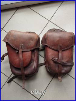 Lot Fonte De Cavalerie Allemand WW2 packtasche 34Jus Du Nord Grange