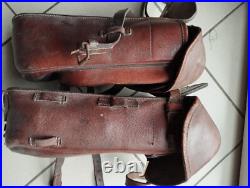 Lot Fonte De Cavalerie Allemand WW2 packtasche 34Jus Du Nord Grange