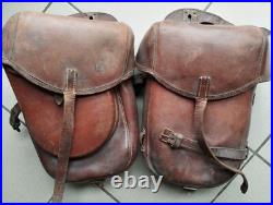 Lot Fonte De Cavalerie Allemand WW2 packtasche 34Jus Du Nord Grange
