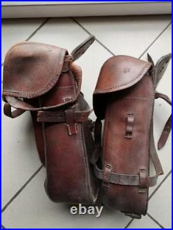 Lot Fonte De Cavalerie Allemand WW2 packtasche 34Jus Du Nord Grange