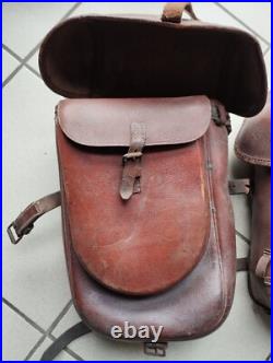 Lot Fonte De Cavalerie Allemand WW2 packtasche 34Jus Du Nord Grange