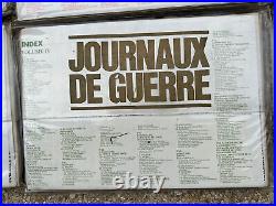 Lot Journaux de Guerre Volume 6 volumes Tome 1 A 6 TBE Complet