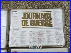 Lot Journaux de Guerre Volume 6 volumes Tome 1 A 6 TBE Complet