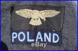 Lot Pilote Polonais Polish Air Force Raf 1945