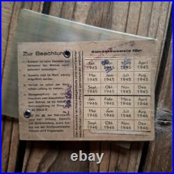 Lot RARE archives Authentique STO Certificat Officiel Déporté WW2 World War