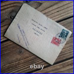 Lot RARE archives Authentique STO Certificat Officiel Déporté WW2 World War