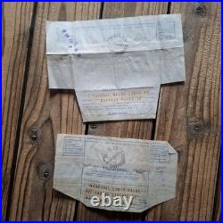 Lot RARE archives Authentique STO Certificat Officiel Déporté WW2 World War