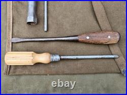 Lot bord outils Jeep M201 Hotchkiss Delahaye armée Française Indo Algérie