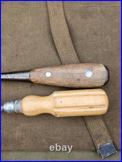 Lot bord outils Jeep M201 Hotchkiss Delahaye armée Française Indo Algérie